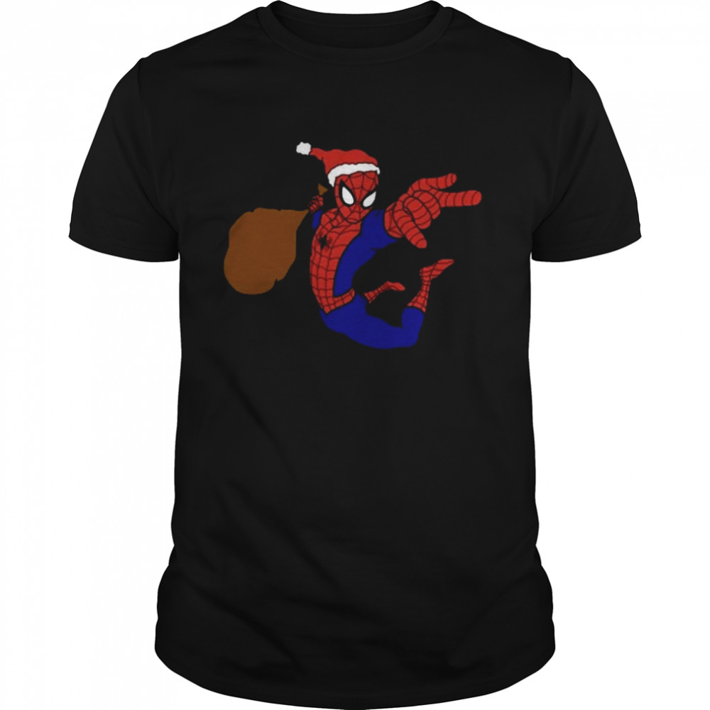 Spider Man Christmas T- Classic Men's T-shirt