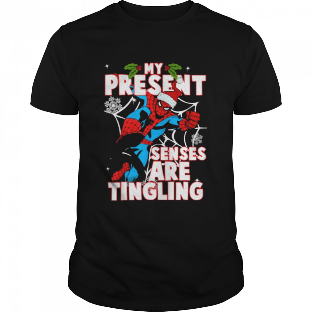 Spider Present Senses Tingling Spiderman Christmas T- Classic Men's T-shirt