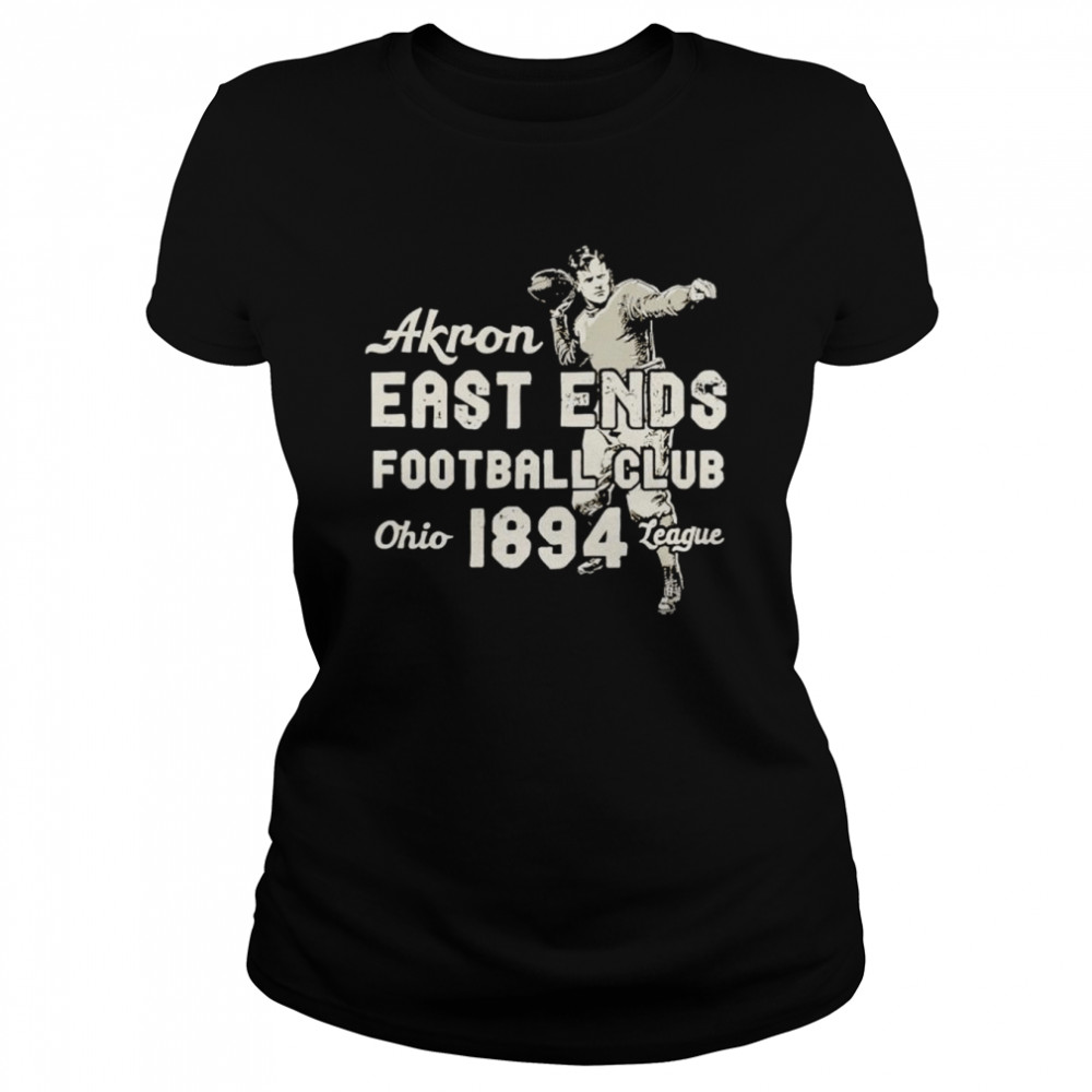 Akron East Ends football club Ohio 1894 league shirt Classic Women's T-shirt