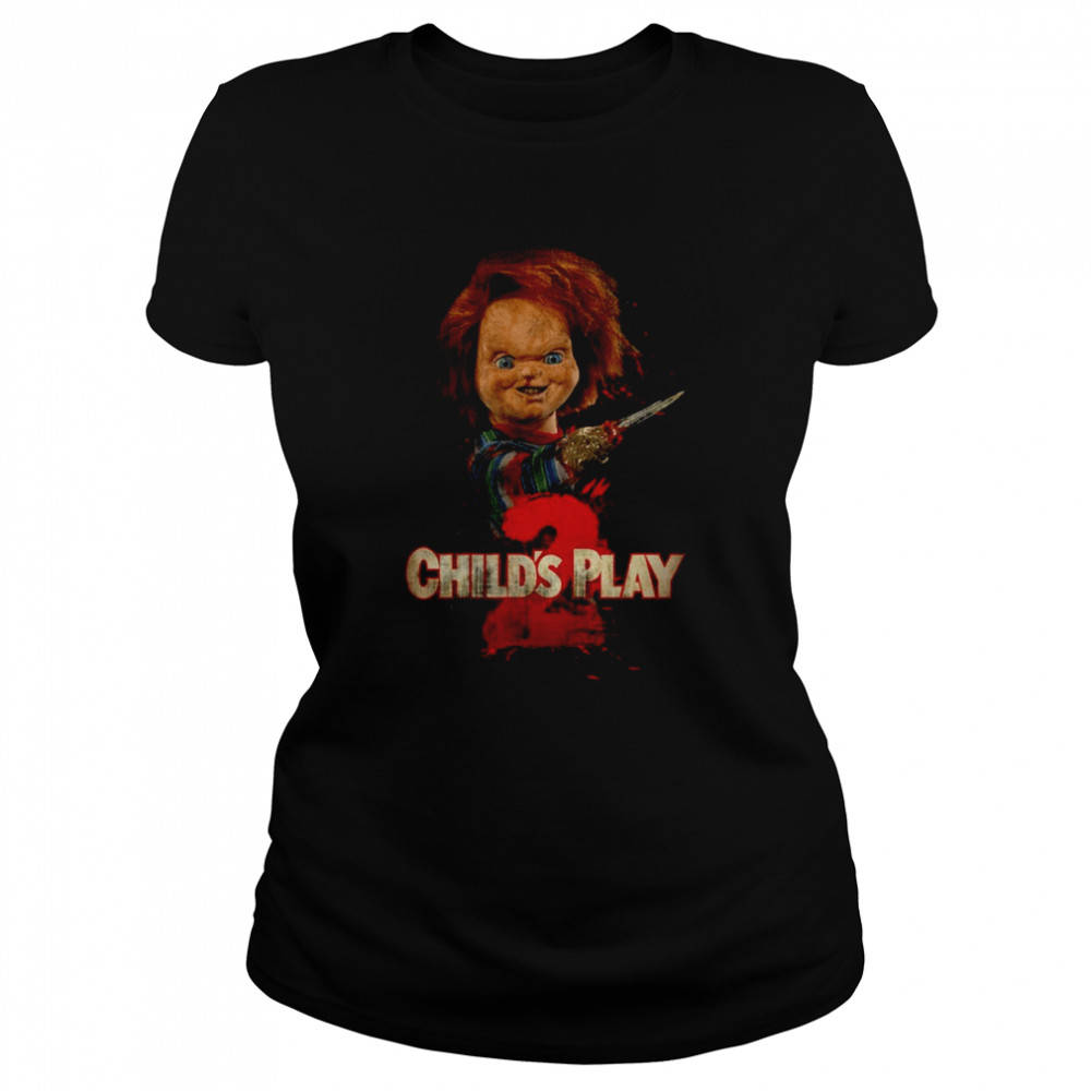 Child’s Play 2 Heres Chucky T- Classic Women's T-shirt