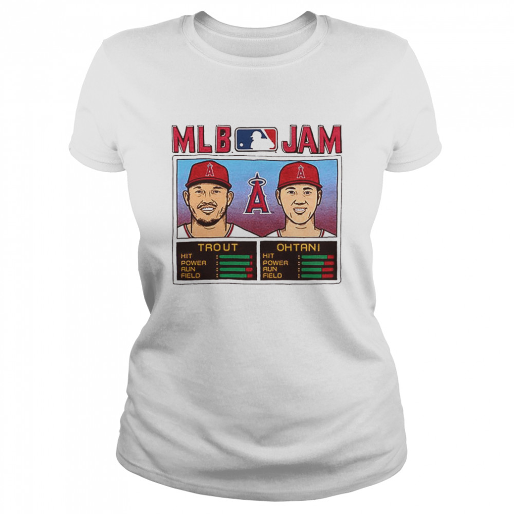 MLB trout turf Jam Los Angeles Angels Trout And Ohtani 2022 shirt - Wow