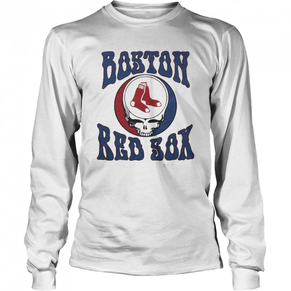 Grateful Dead Red Sox baseball shirt, hoodie, sweater, long sleeve