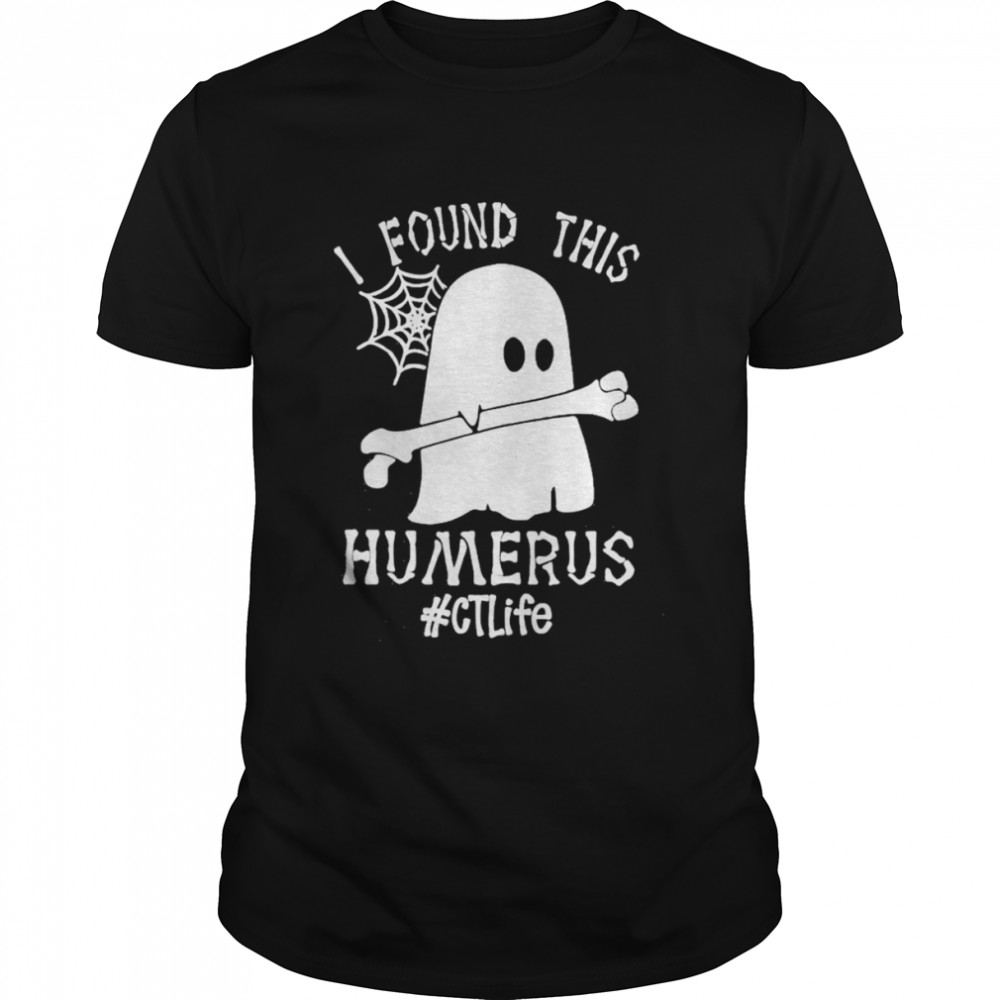 Ghost I found this Femurus #CT Life Halloween shirt Classic Men's T-shirt