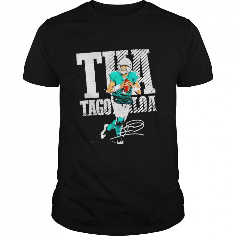 Tagovailoa Football Player Signature  Classic Men's T-shirt