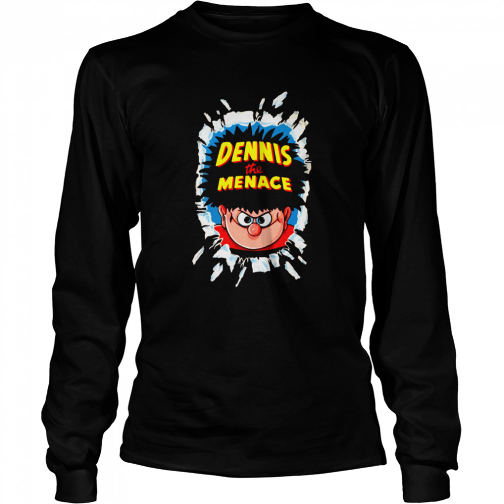 The Beano Dennis The Menace shirt Long Sleeved T-shirt