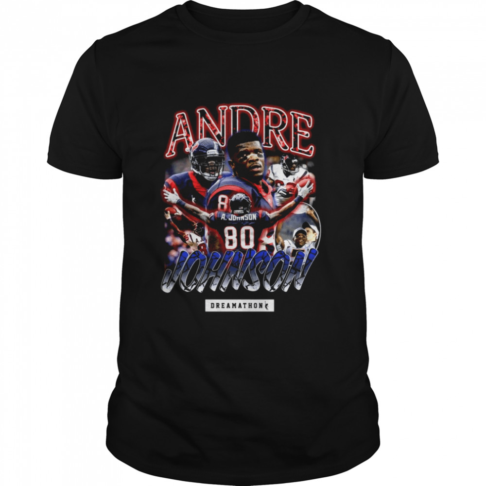 Vintage Andre Johnson Dreams Aj Houston shirt Classic Men's T-shirt