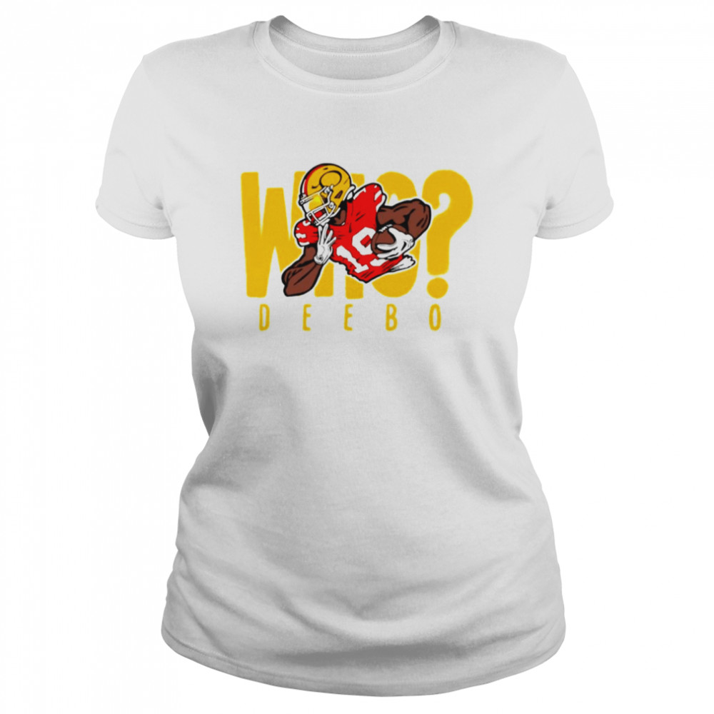 Who Deebo Yellow Football shirt Classic Women's T-shirt