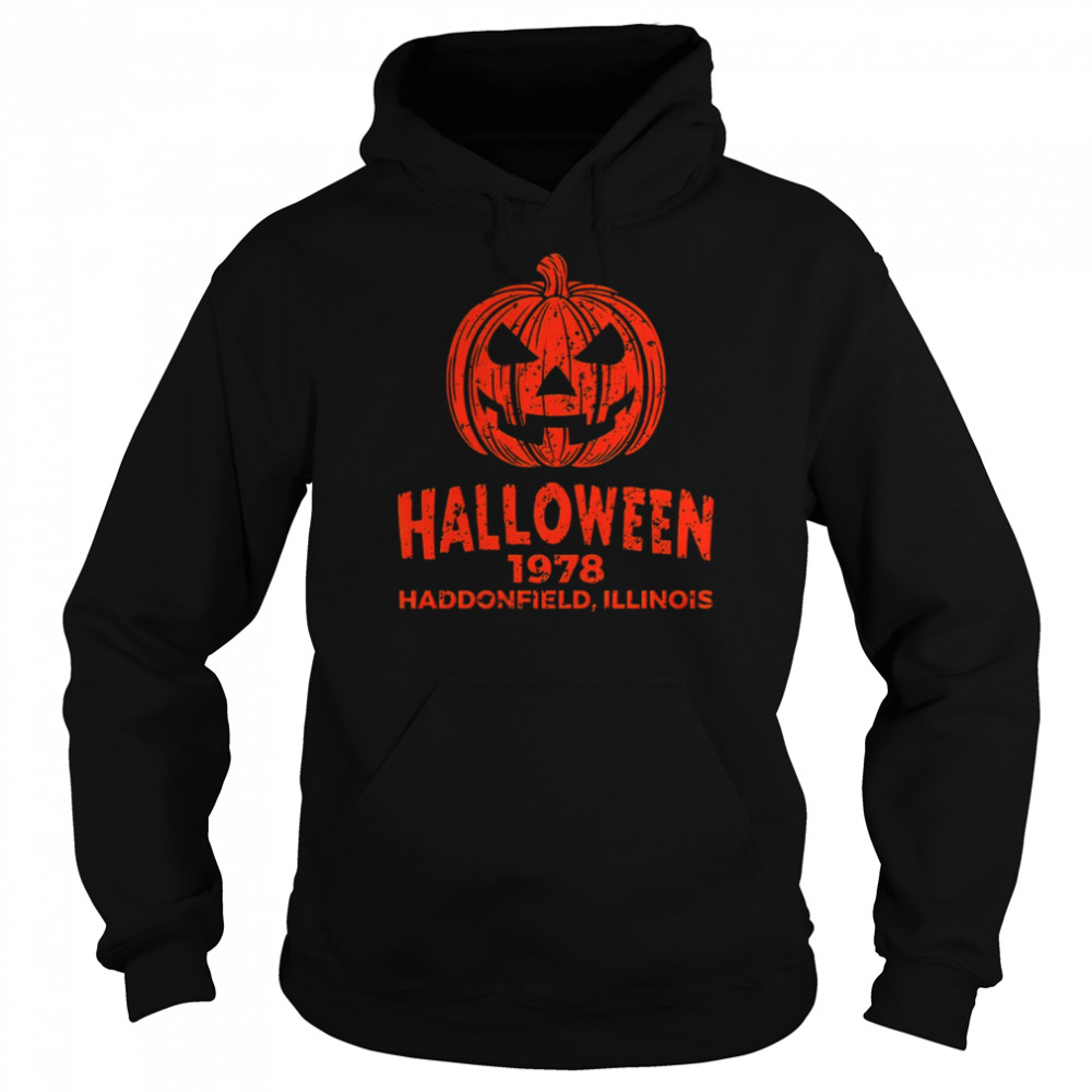 1978 Haddonfield Illinios Scary Movie Halloween shirt Unisex Hoodie