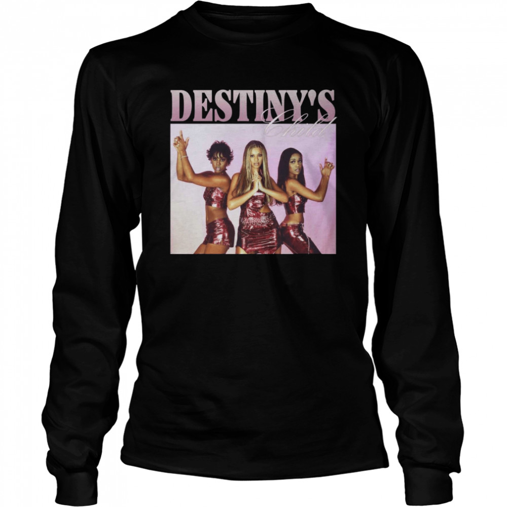 Destiny’s Child Music Vintage shirt Long Sleeved T-shirt