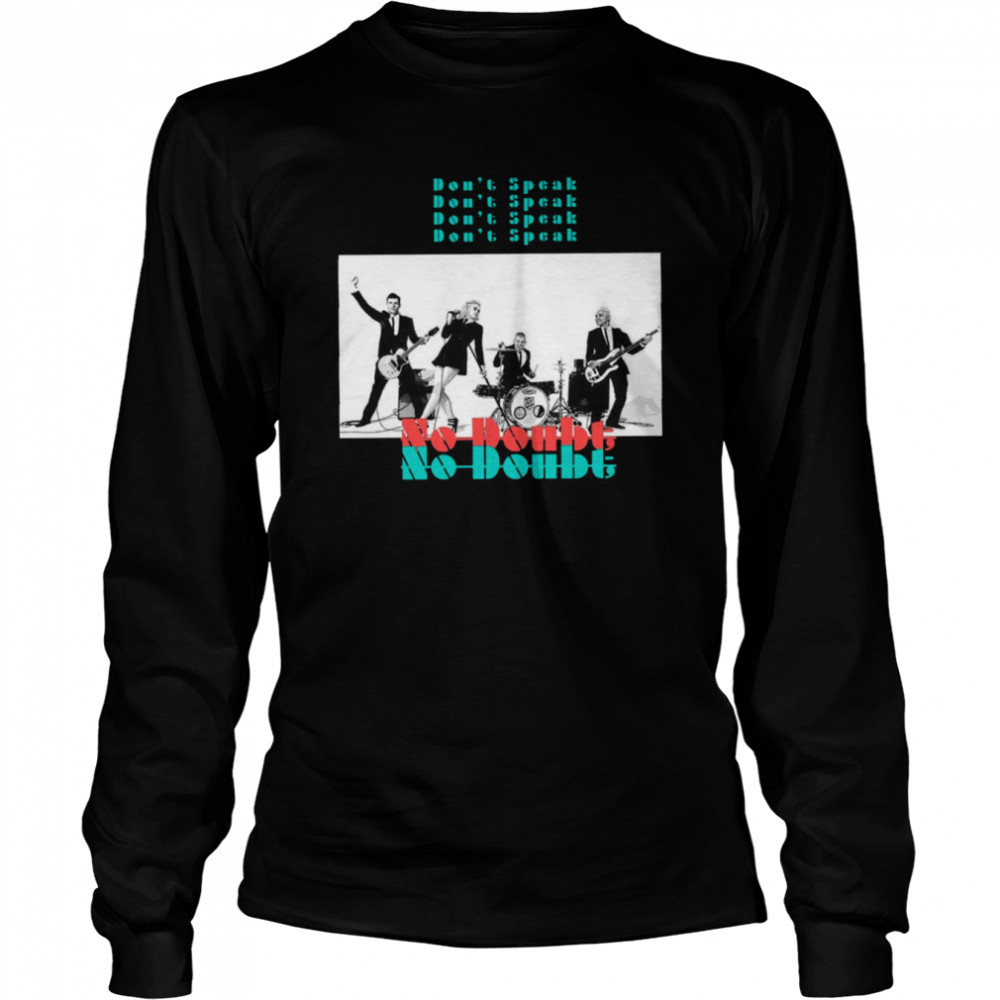 Don’t Speak Album Rock Band No Doubt Tour 2020 shirt Long Sleeved T-shirt