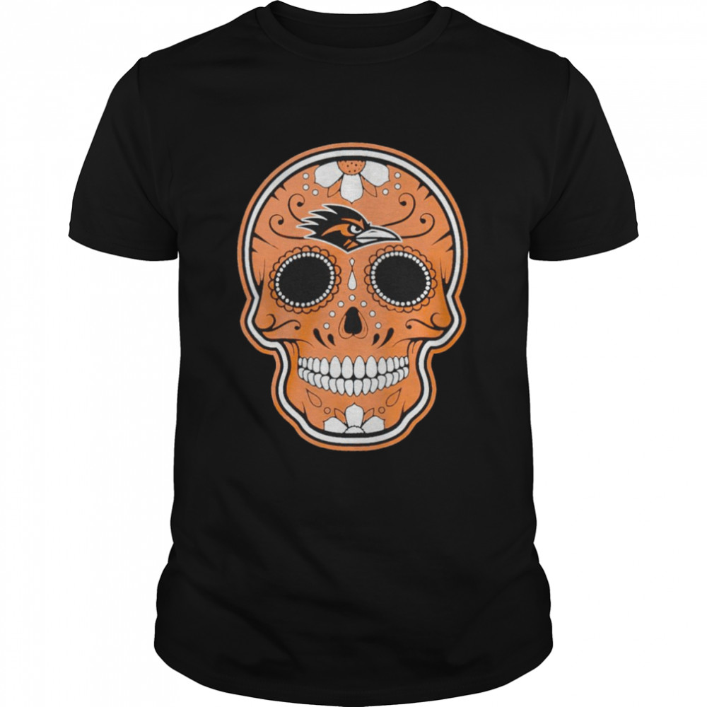 Ellington Roadrunners Sugar Skull shirt