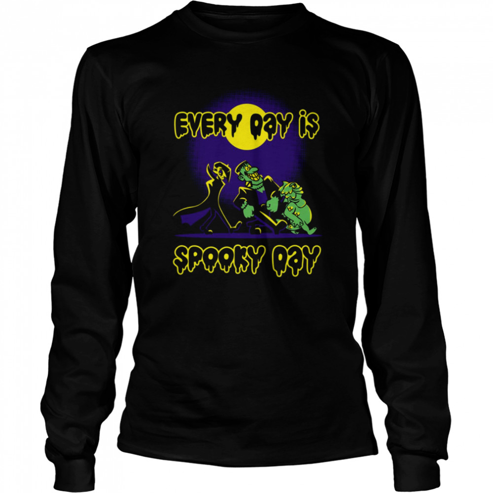 Every Day Is Spooky Day shirt Long Sleeved T-shirt