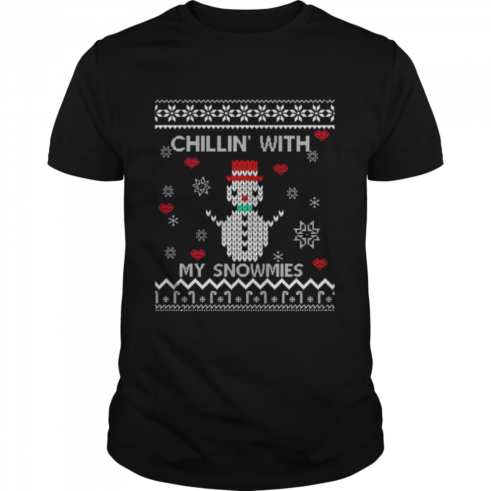 Ugly Snowmies Snowman Christmas shirt Classic Men's T-shirt