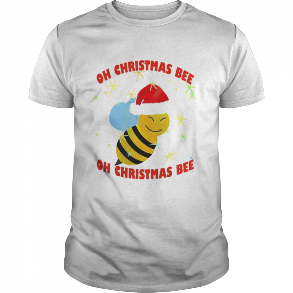 Oh Christmas Bee Santa Bee Xmas shirt Classic Men's T-shirt