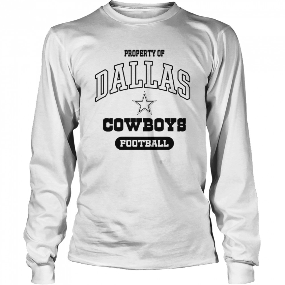 Dallas Cowboys Long Sleeve Practice Tee - White