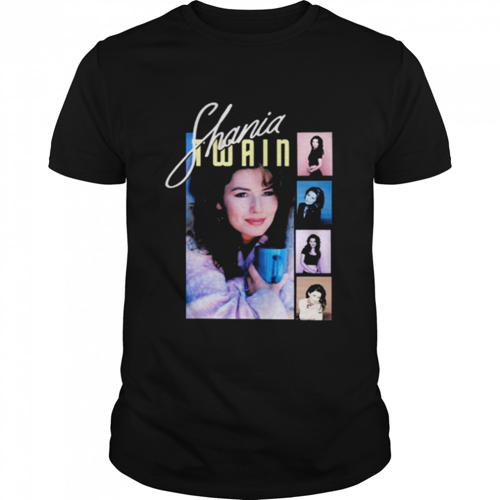 Shania Twain Collage Men Wo Idea shirt Classic Men's T-shirt
