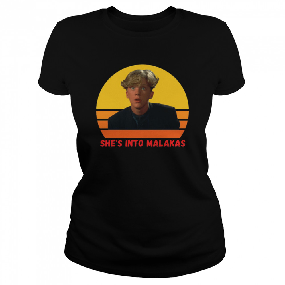She’s Into Malakas Sunset Weird Science shirt Classic Women's T-shirt