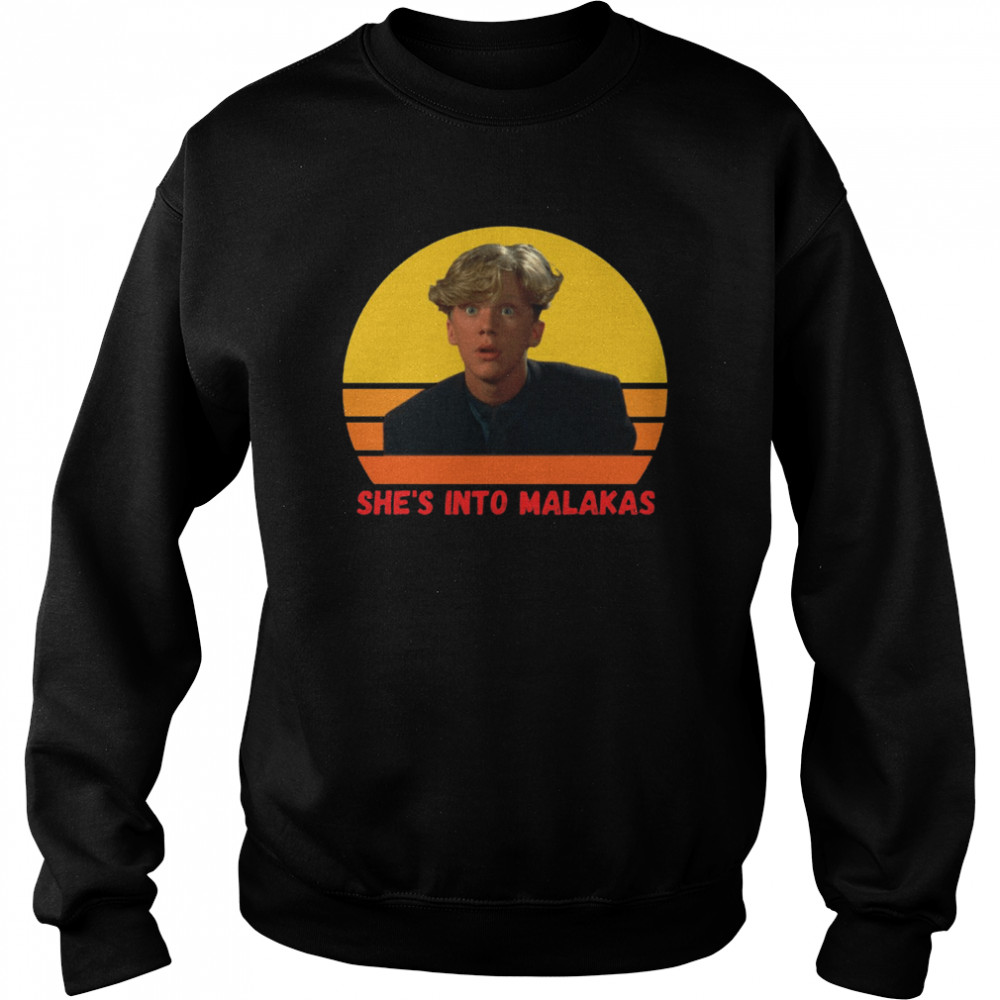 She’s Into Malakas Sunset Weird Science shirt Unisex Sweatshirt