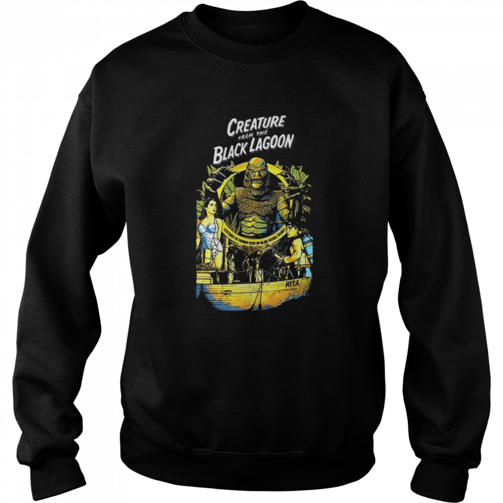 The Creature From The Black Lagoon Scary Movie Universal Monsters shirt Unisex Sweatshirt