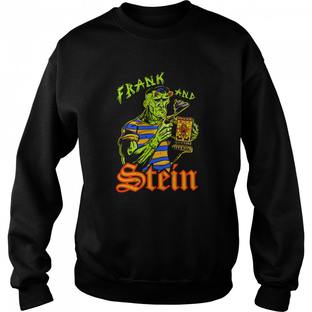 The Dead Guy Still Alive Frank And Stein Halloween shirt Unisex Sweatshirt