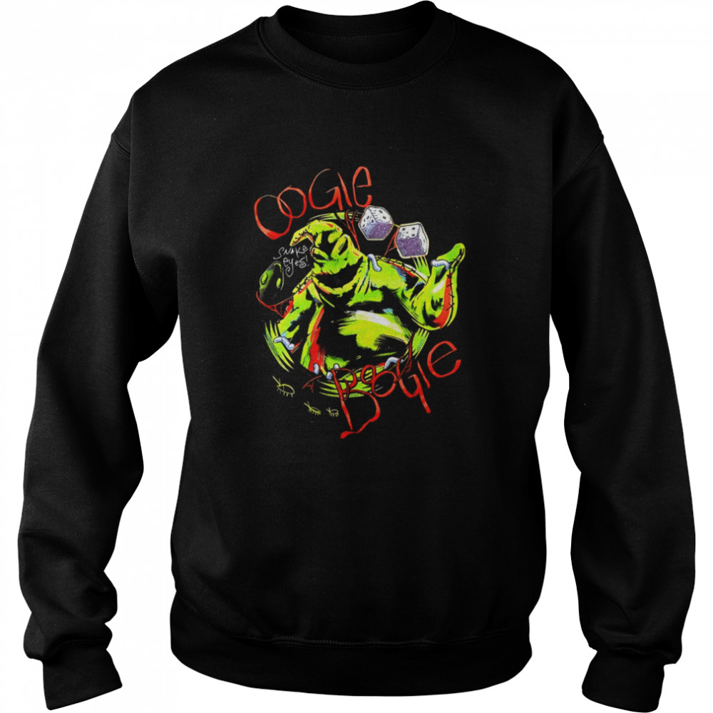 The Nightmare Before Christmas Oogie Boogie Dice Scary Movie shirt Unisex Sweatshirt