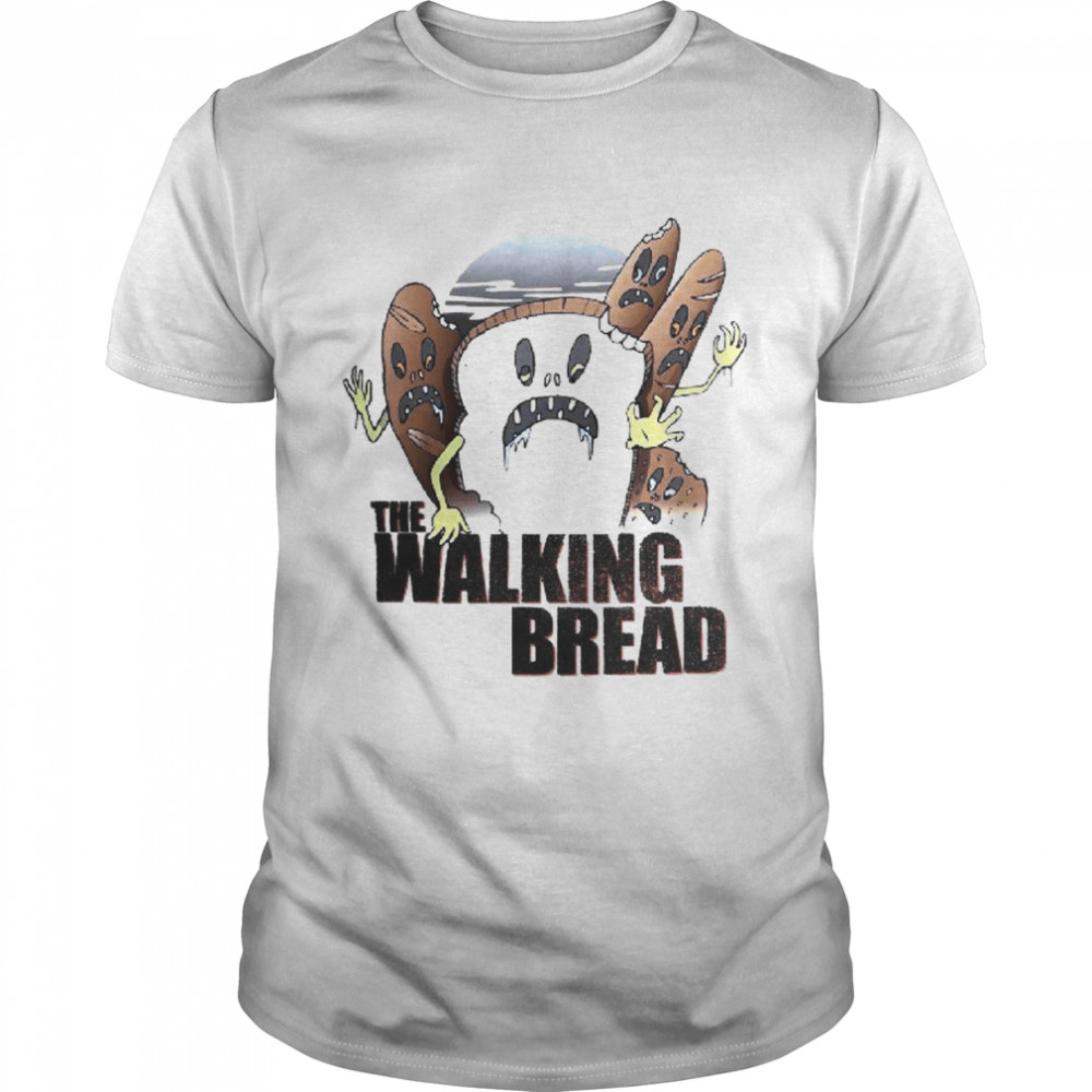 The Walking Bread Walking Dead Zombie Horror shirt Classic Men's T-shirt