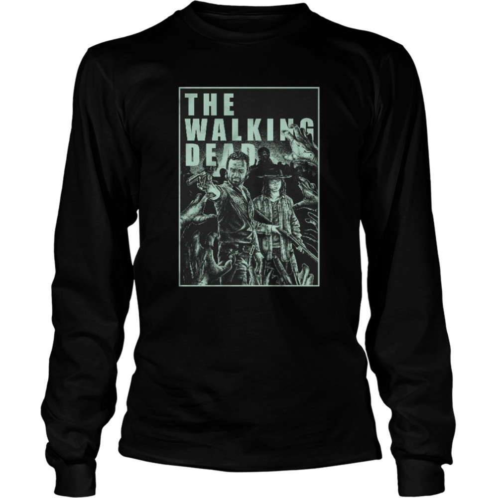 The Walking Dead Zombie Night Of The Living Dead shirt Long Sleeved T-shirt