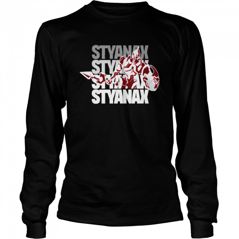 Warframe Styanax T-shirt Long Sleeved T-shirt