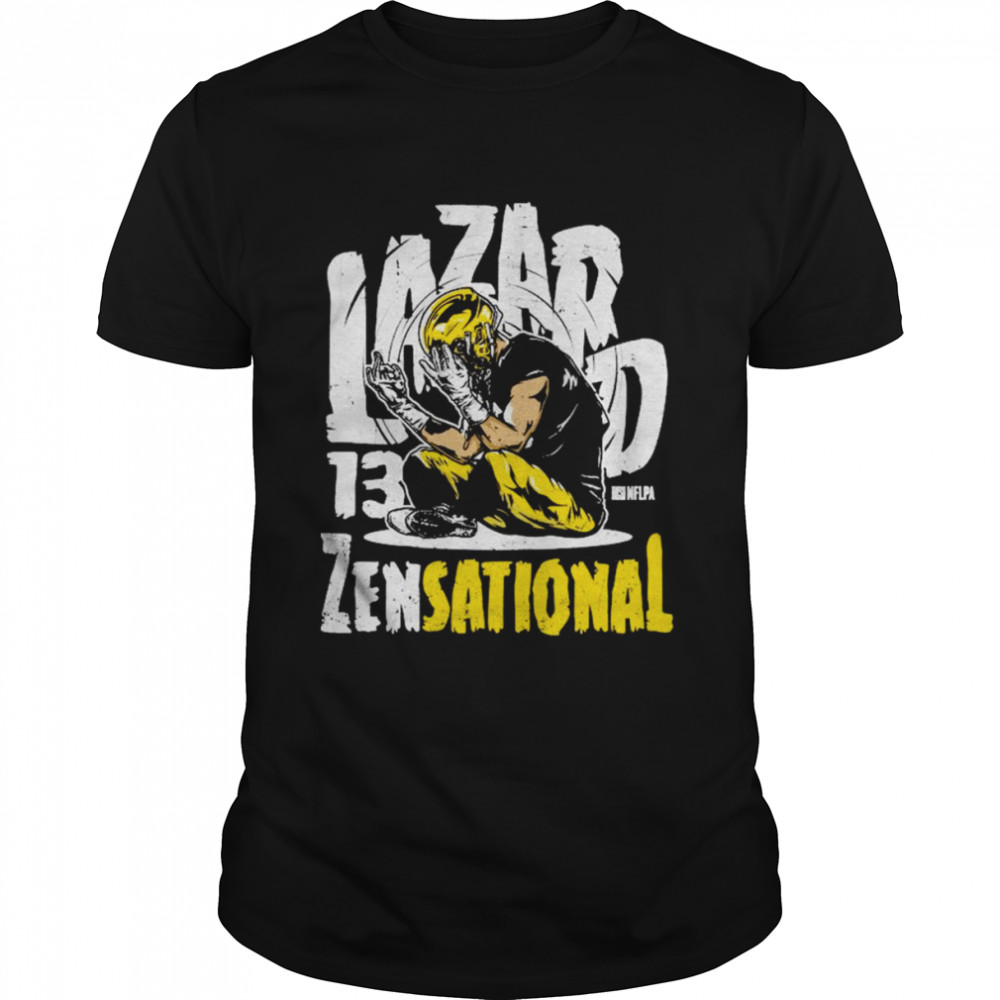 Allen Lazard Green Bay Zensational American Football T-Shirt - Teefefe  Premium ™ LLC