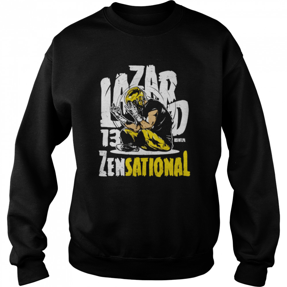 Allen Lazard Green Bay Zensational American Football T-Shirt - Teefefe  Premium ™ LLC