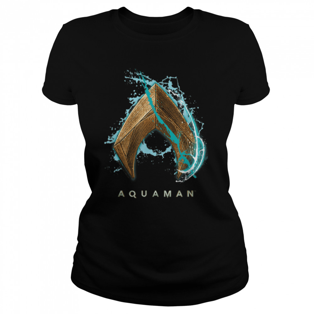 Aquaman Movie Water Shield T- B07KQ5W1P9 Classic Women's T-shirt