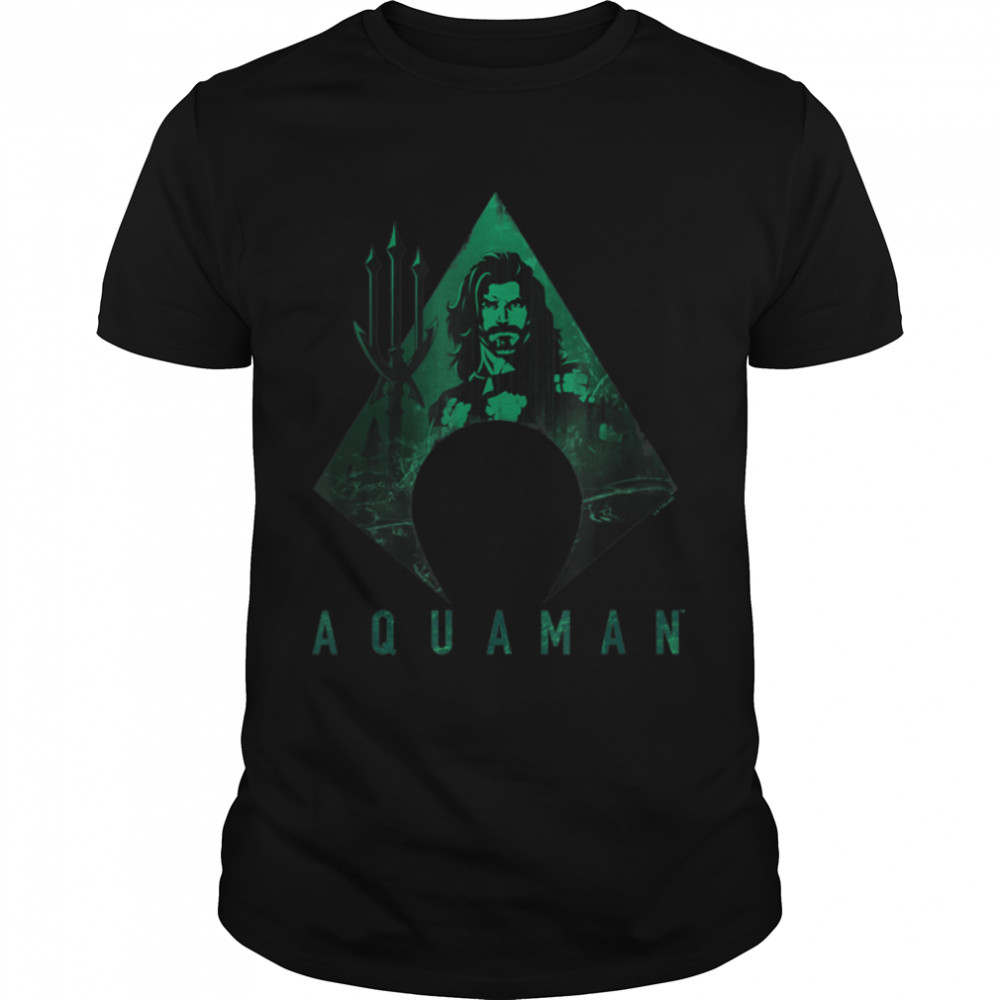 DC Comics Justice League Aquaman Superhero Under Sea T-Shirt B0BFJRGTLR