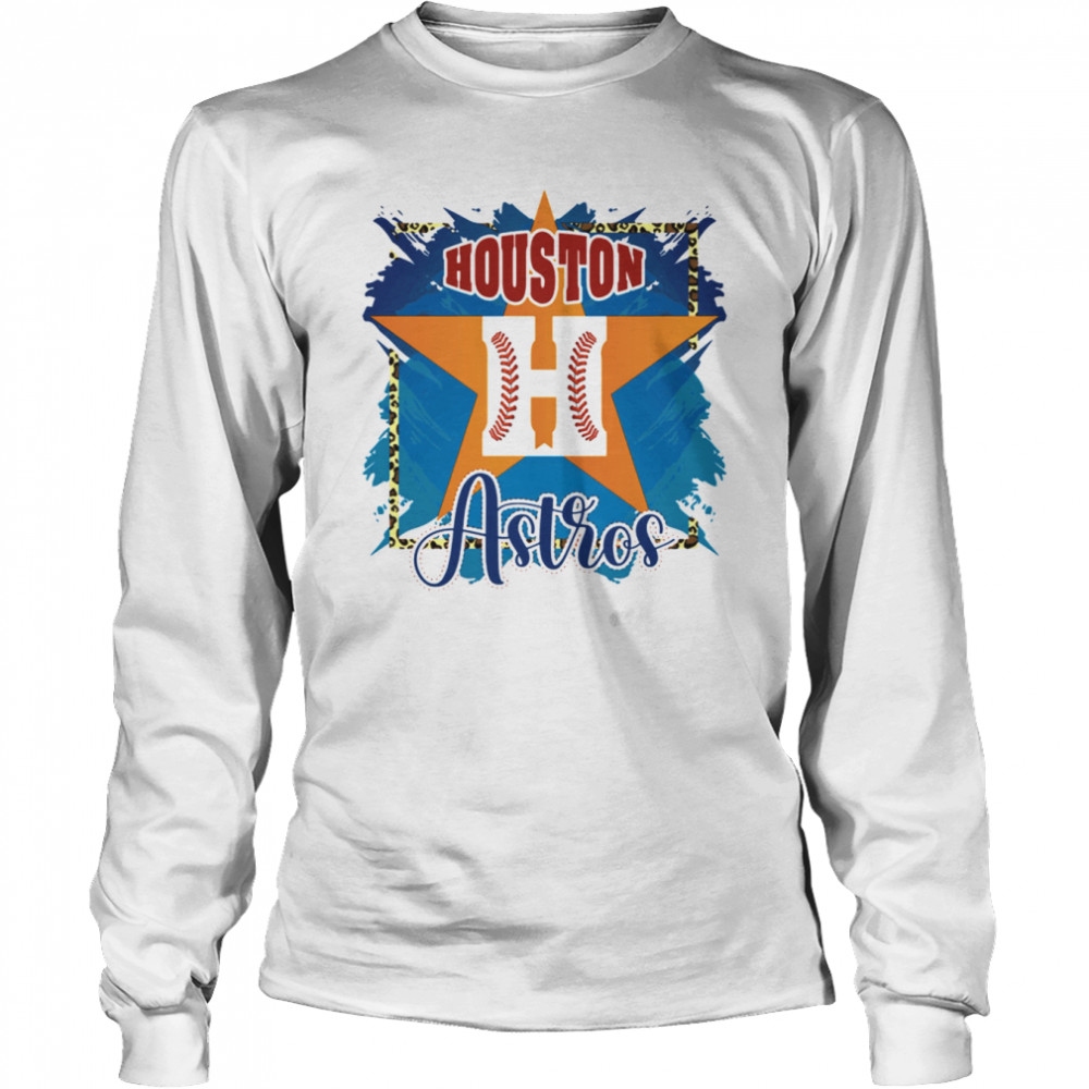 Houston Astros Texas Baseball shirt Long Sleeved T-shirt