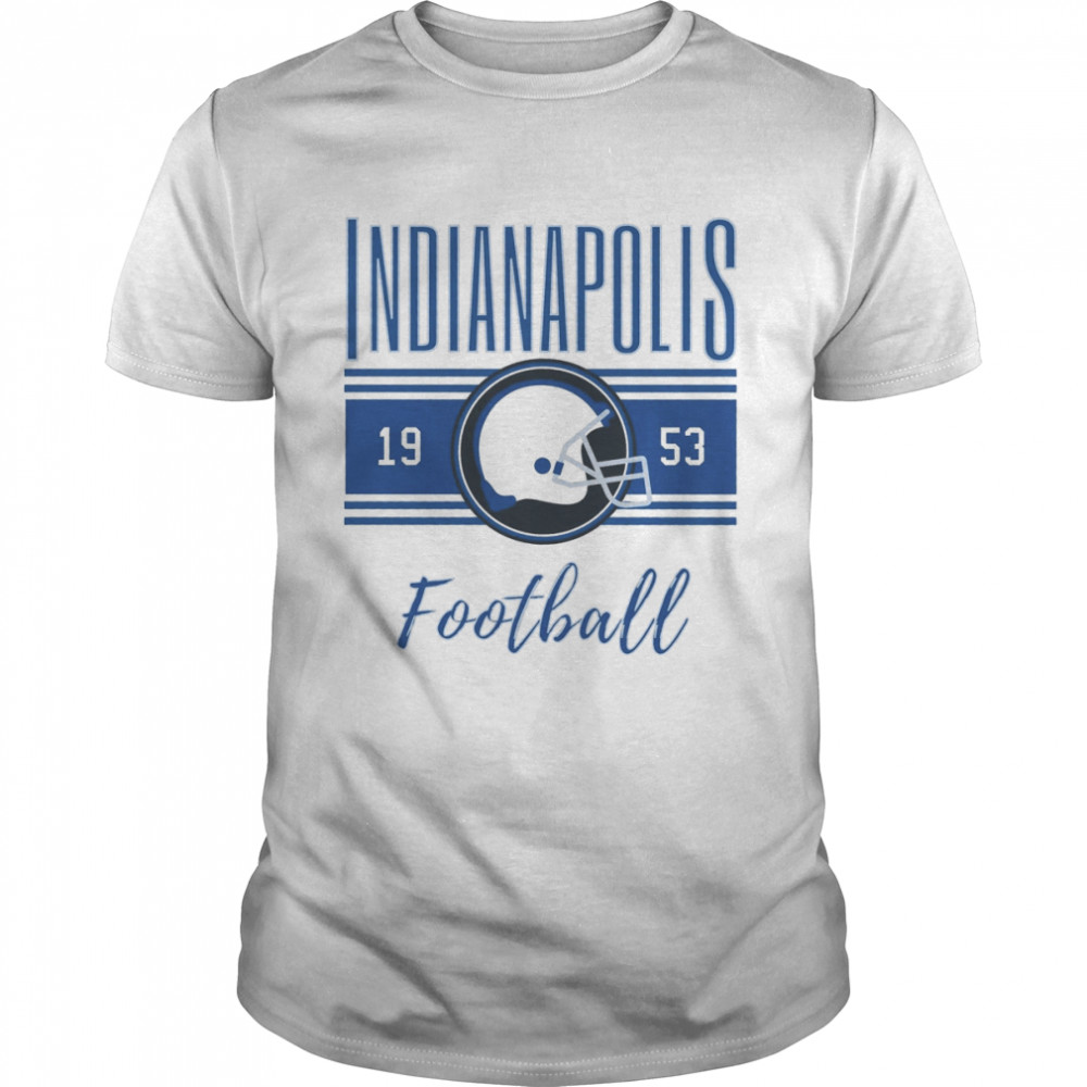 Indianapolis Football Retro Vintage Ind shirt