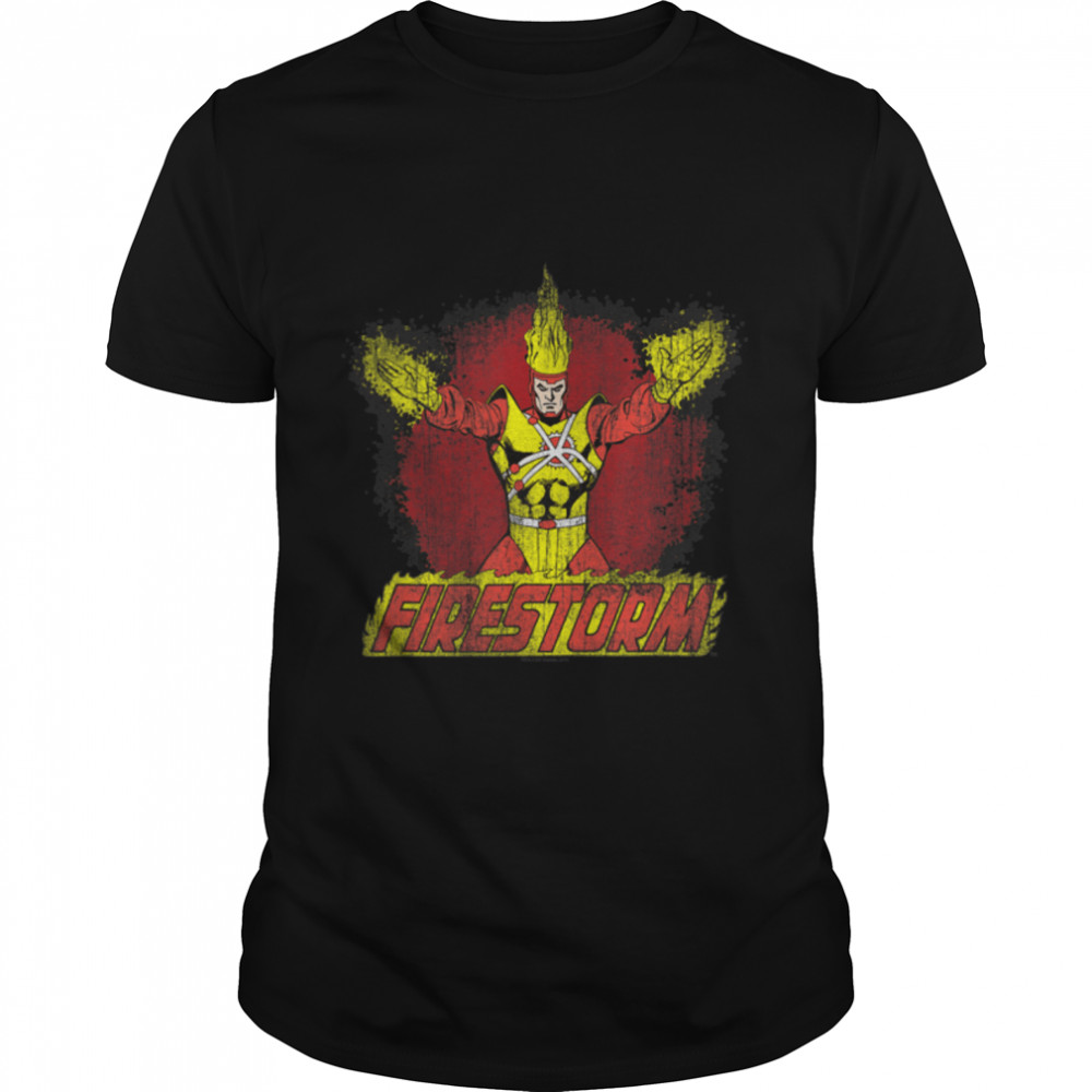 Justice League Firestorm Ring of Fire T-Shirt B07KWH1B6W