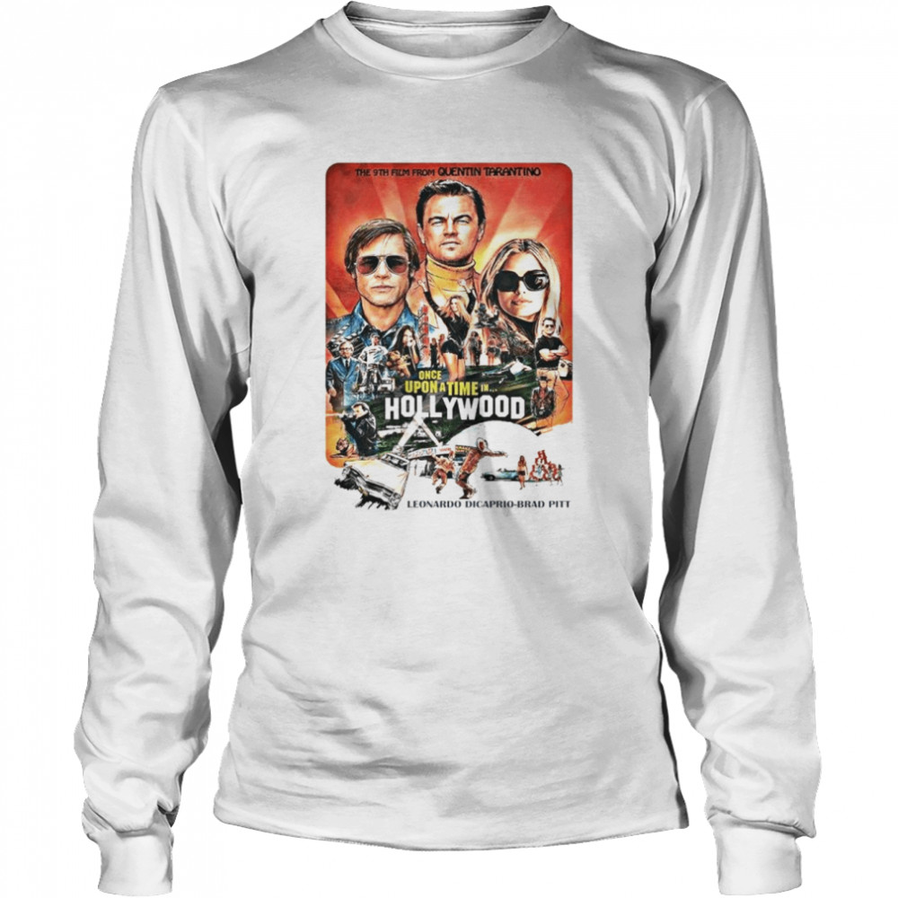 Once Upon A Time In Hollywood Movie shirt Long Sleeved T-shirt