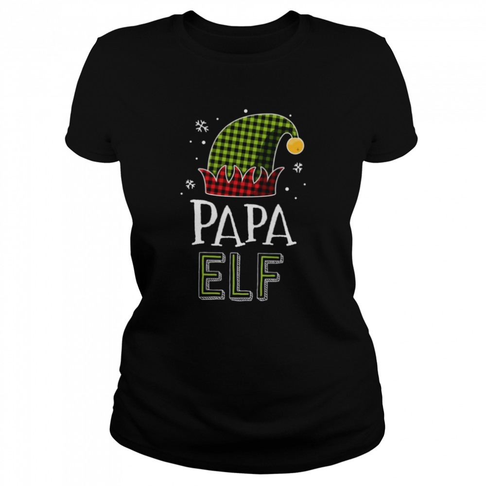 Papa Elf Christmas T- Classic Women's T-shirt
