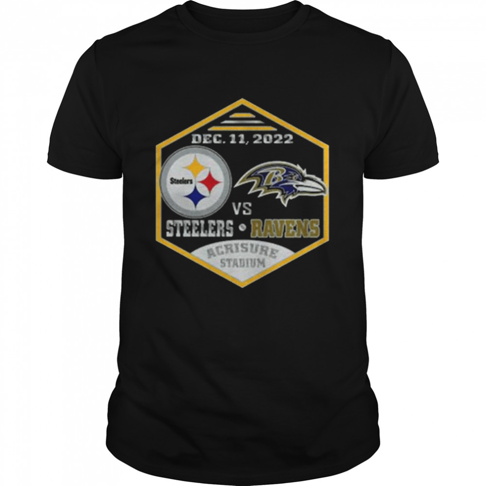 Pittsburgh Steelers Vs Baltimore Ravens Dec 11 2022 Acrisure Stadium Classic Men's T-shirt