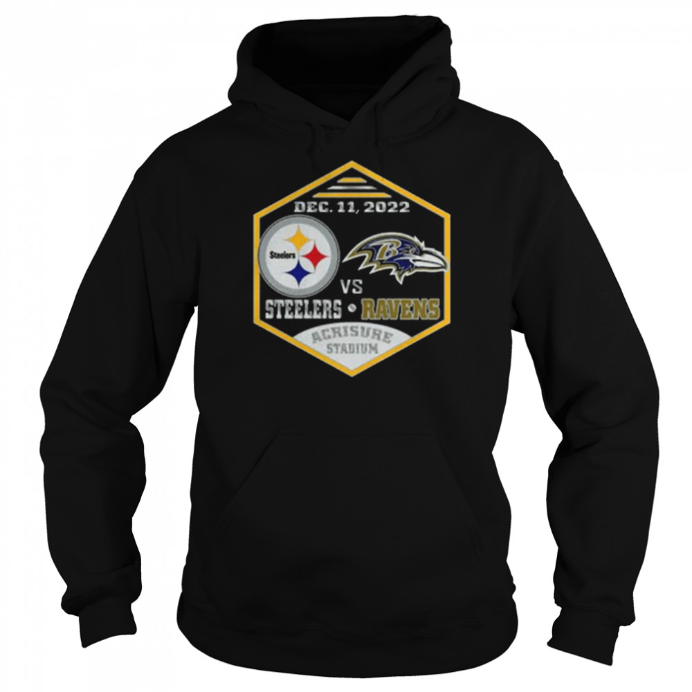 Pittsburgh Steelers Vs Baltimore Ravens Dec 11 2022 Acrisure Stadium Unisex Hoodie