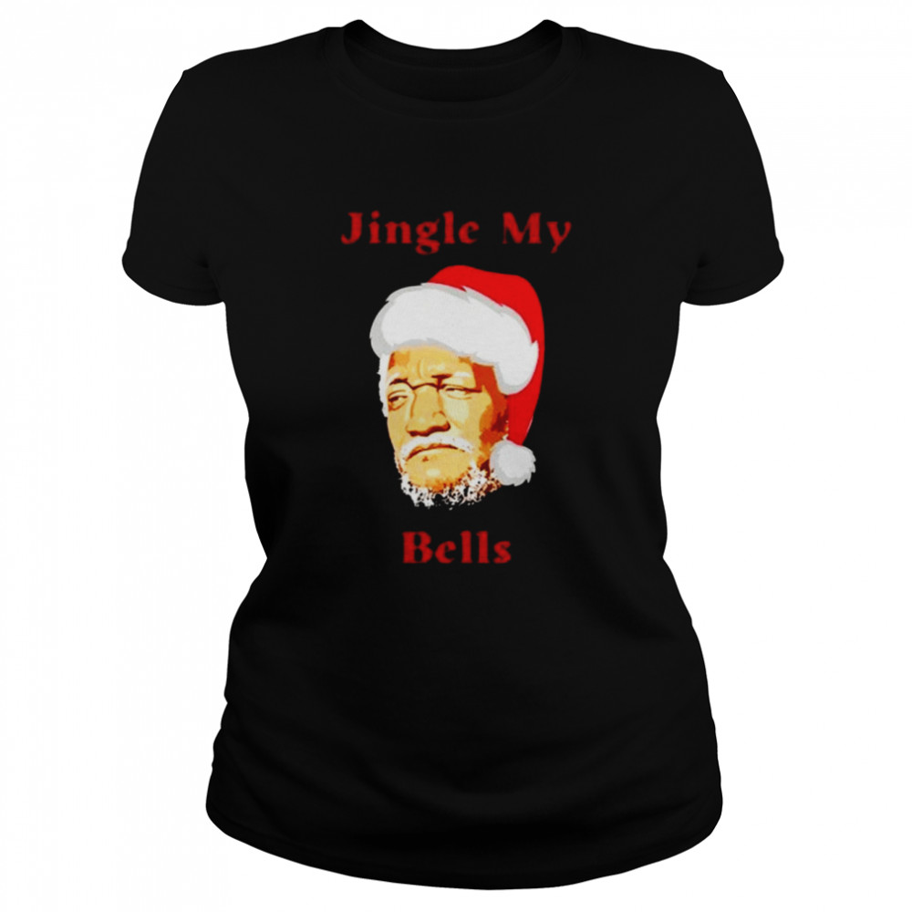 Redd Fox Sanford Santa Hat Jungle My Bells shirt Classic Women's T-shirt