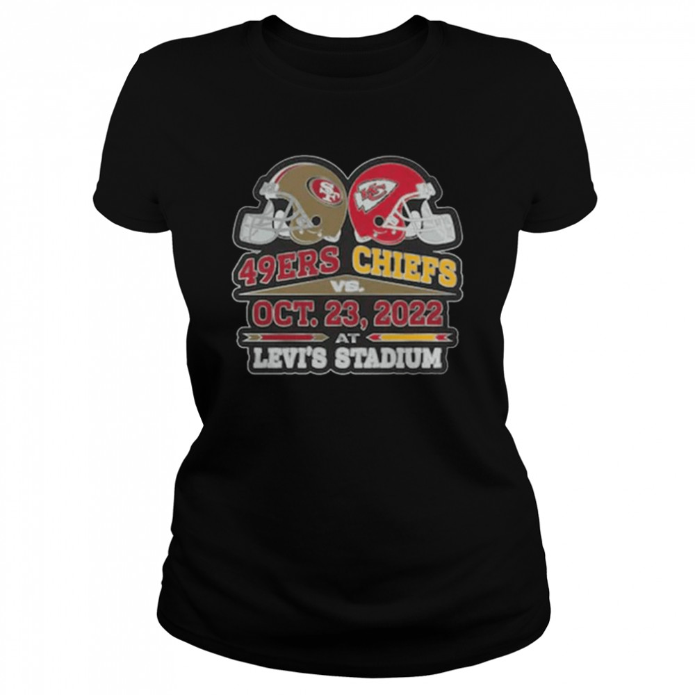San Francisco 49ers Vs Kansas City Chiefs Oct 23 2022 At Levi’s Stadium Classic Women's T-shirt