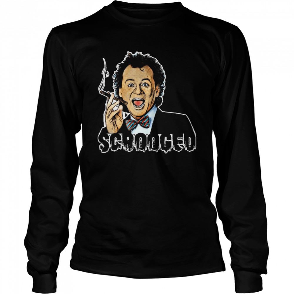 Scrooged Bill Smoking shirt Long Sleeved T-shirt