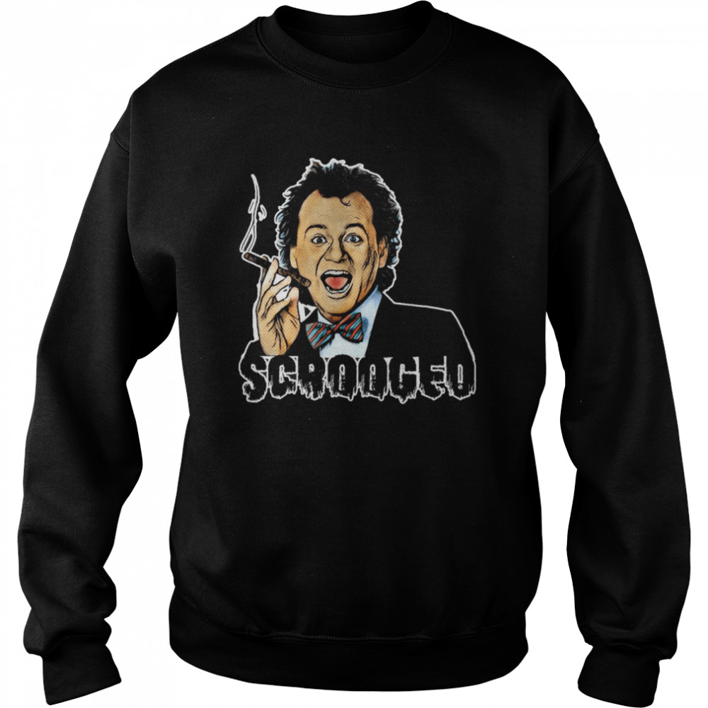 Scrooged Bill Smoking shirt Unisex Sweatshirt