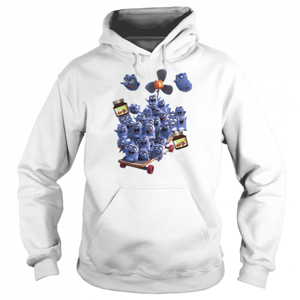 Tabodi And Grizzy The Yummy Waggon Grizzy And Lemmings shirt Unisex Hoodie