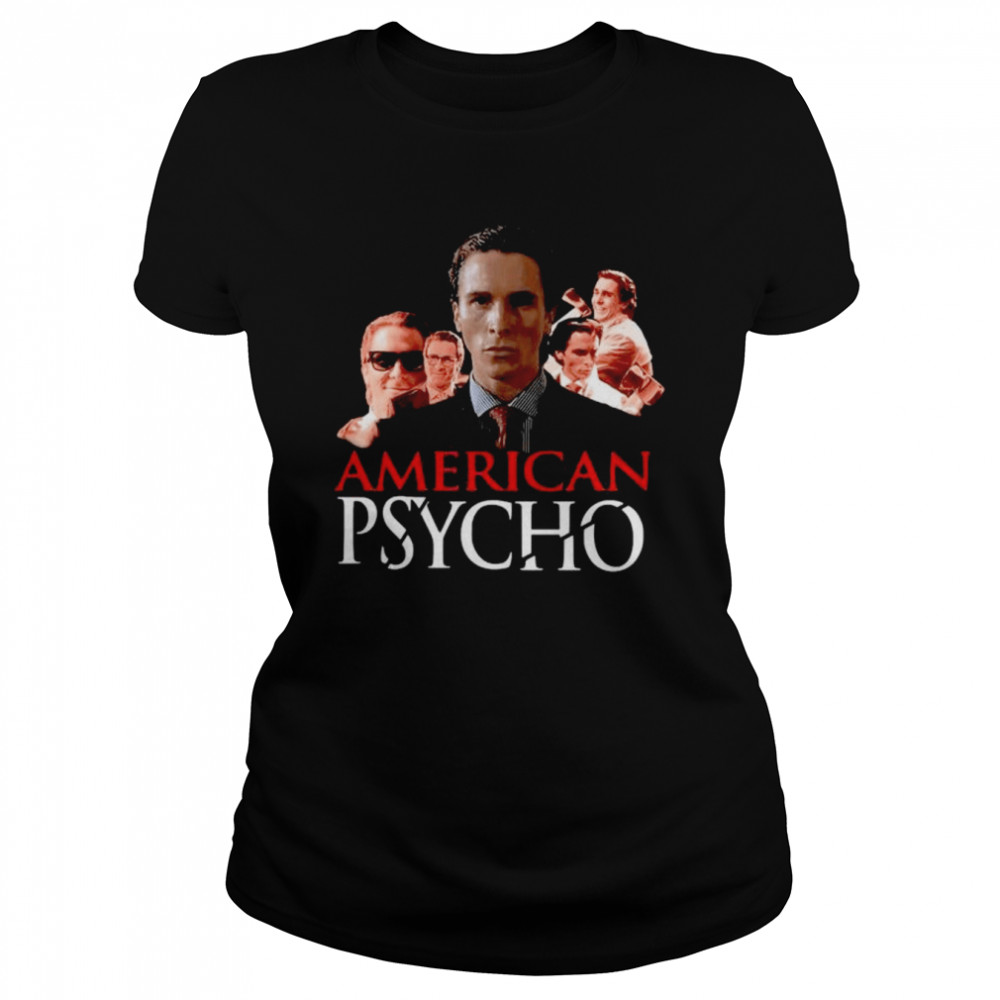 American psycho portrait 2022 shirt Classic Women's T-shirt