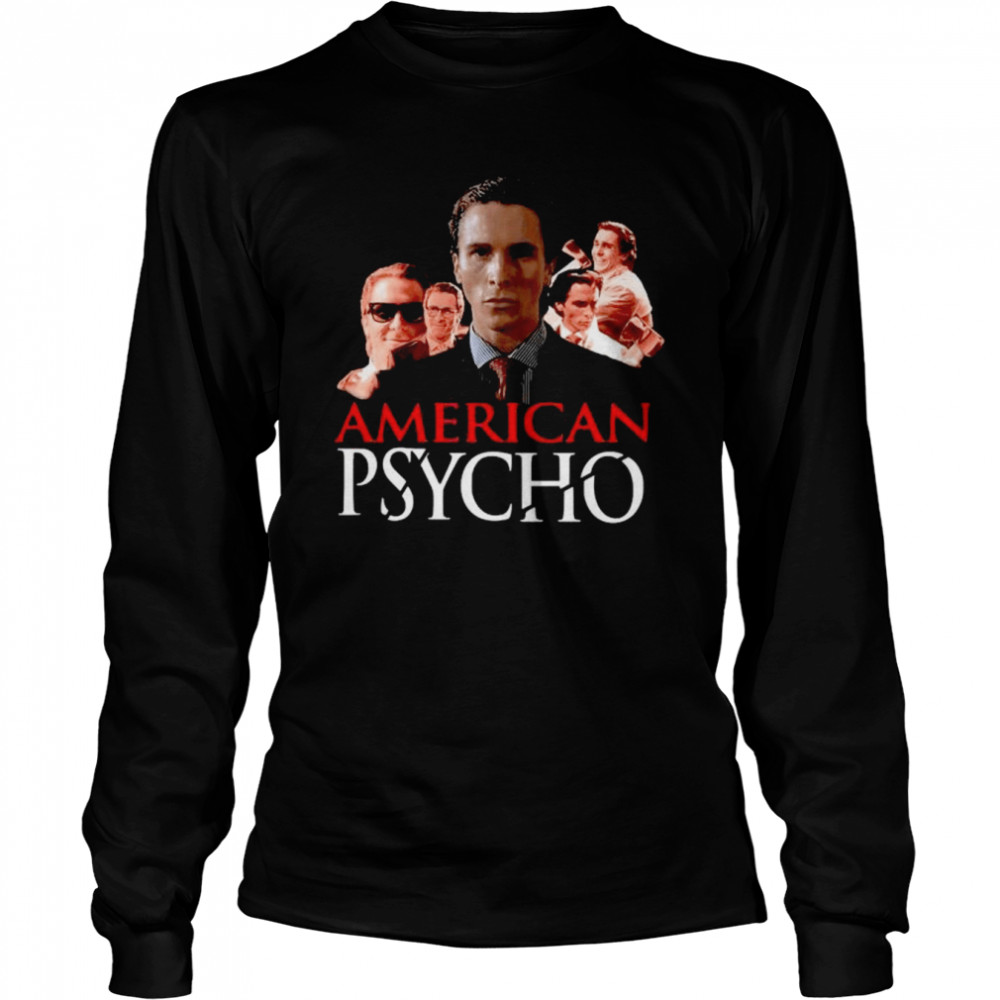 American psycho portrait 2022 shirt Long Sleeved T-shirt