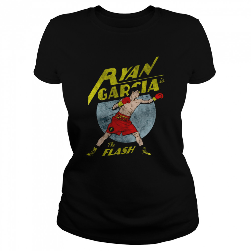 Boxing Art Ryan Garcia The Flash shirt Classic Women's T-shirt
