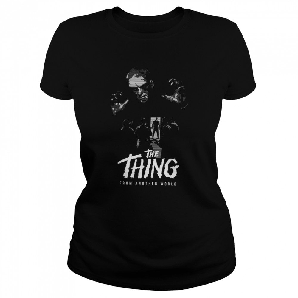From Another World 1951 The Thing Illustration shirt Classic Women's T-shirt