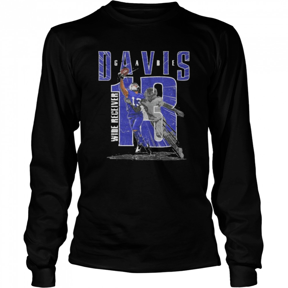 Gabriel Davis Buffalo Burst shirt Long Sleeved T-shirt
