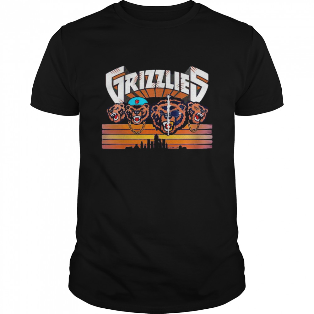 Memphis Grizzlies rhree 6 mafia shirt Classic Men's T-shirt